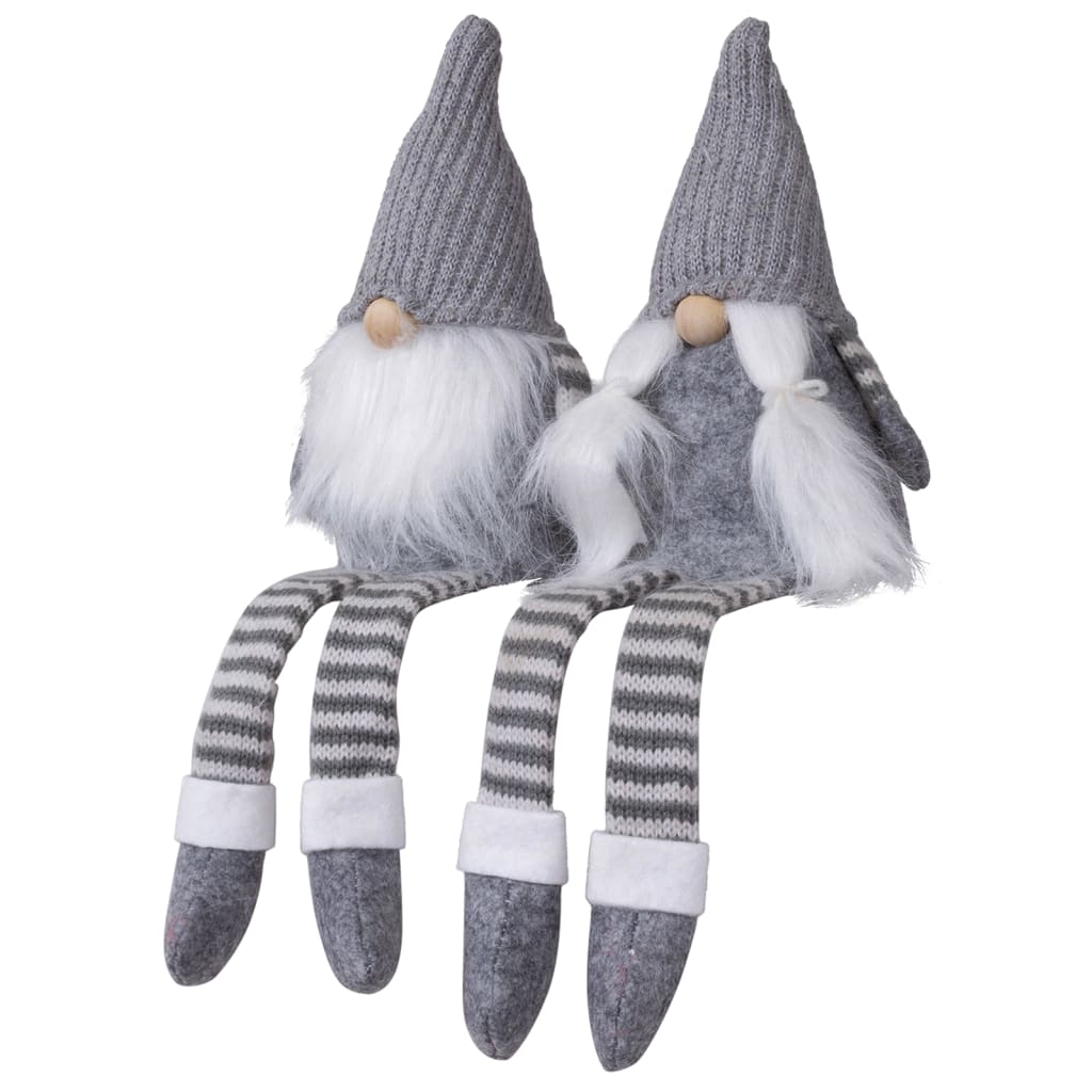 Kleine weihnachtliche Wichtel – bringen gemütliche Stimmung in das Zuhause und sind die perfekte Dekoration für die Weihnachtszeit. Kein Spielzeug. Bild 1