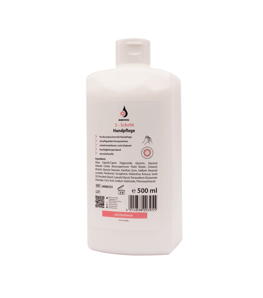 RHEOSOL-3-Schritt Handpflege (O/W), 500 ml Bild 1