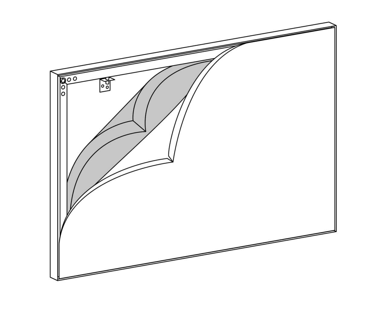 Akustikbild 120 x 80 cm Bild 3