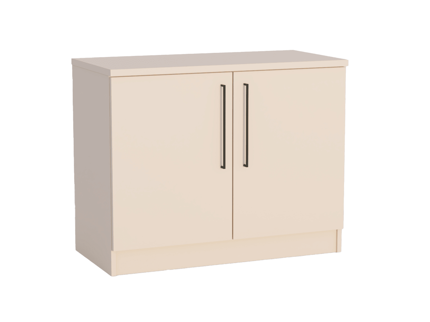 Sideboard 100 x 80 x 50 cm, Dekor: Lindberg Sandbeige Bild 1