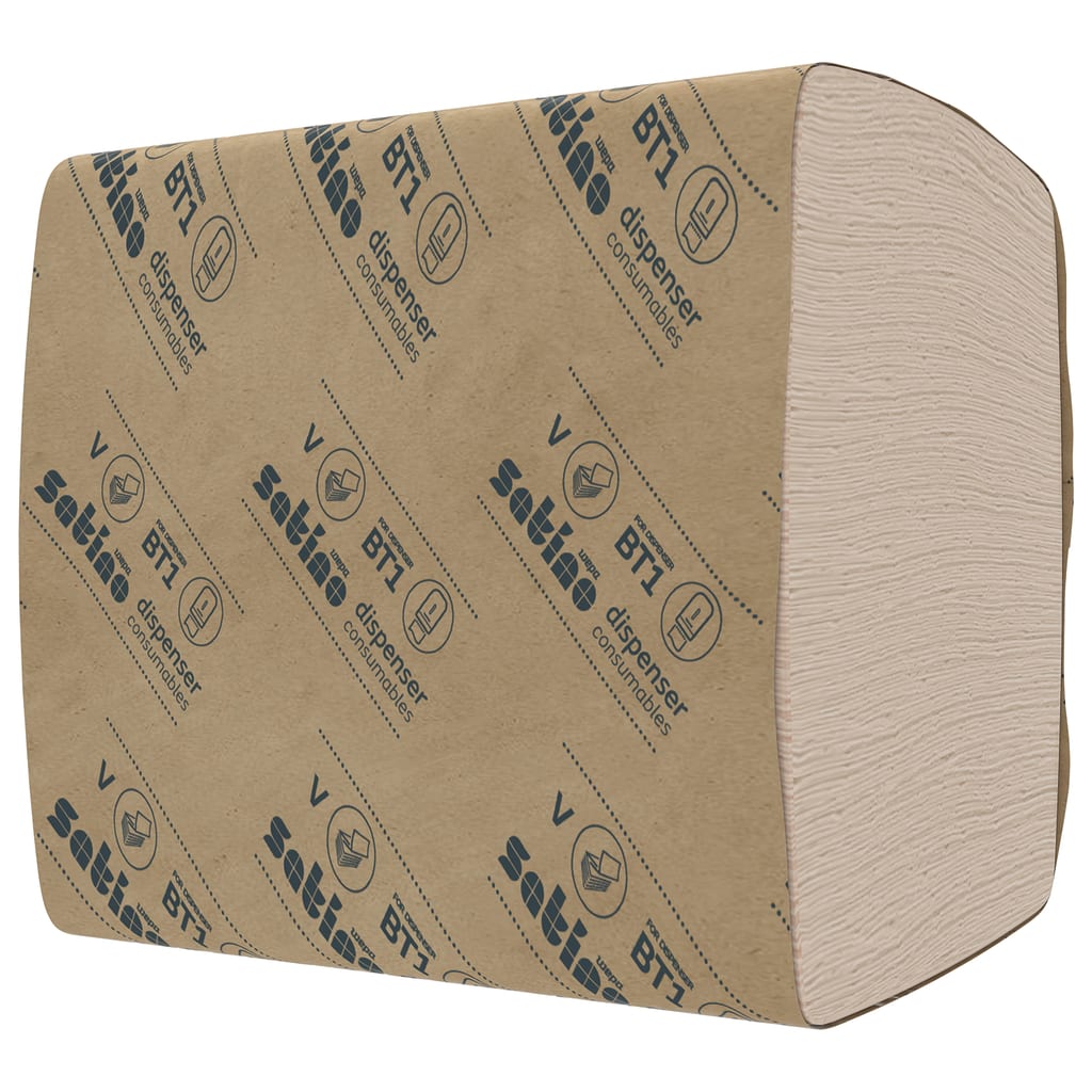 Satino PureSoft Toilettenpapier Einzelblatt Bild 3