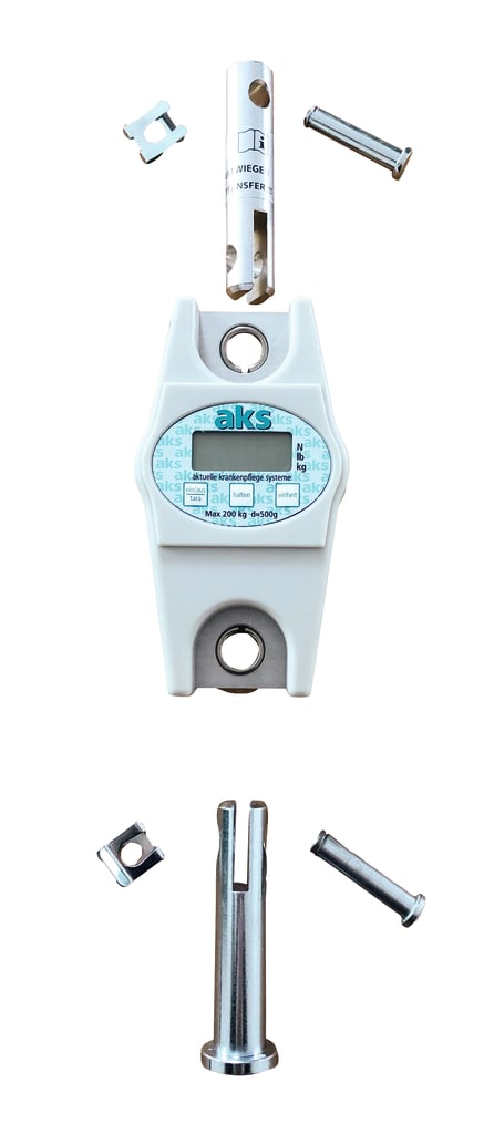 aks-dw 150 digitale Lifterwaage mit Adapter Bild 2