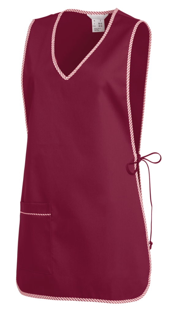 Robuste Überwurfschürze mit Bindebändern und Seitentasche – individuell anpassbar, pflegeleicht und ideal für den professionellen Arbeitsalltag. Bild 1