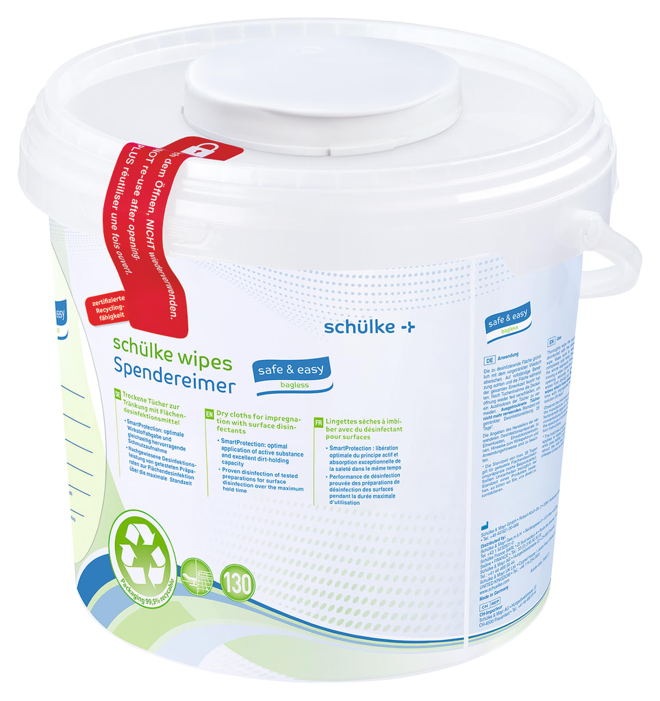 schülke wipes safe&easy, 130 Stück Bild 1