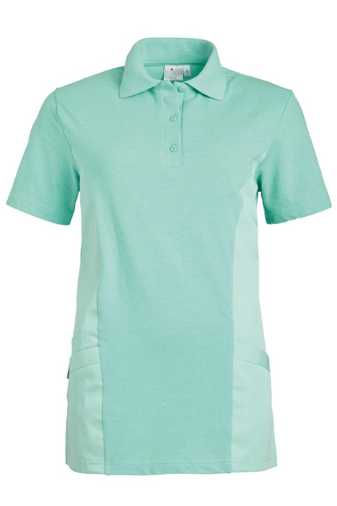 Polo‑Schlupfkasack aus hochwertigem Materialmix mit 3‑Knopf‑Knopfleiste. Ausgestattet mit zwei Seitentaschen und einer Piepertasche. Bild 1