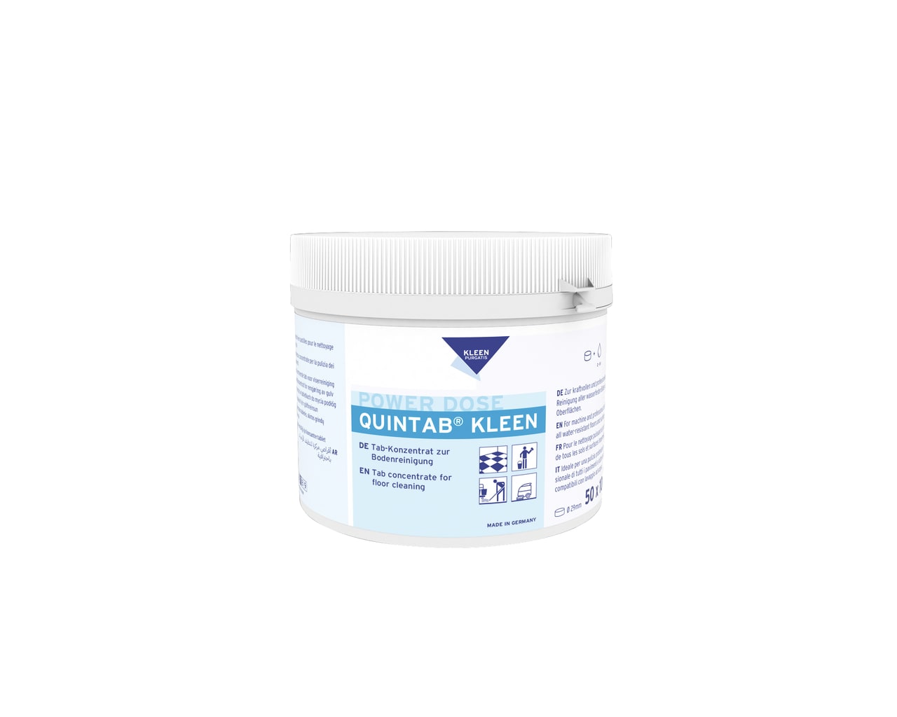 Kleen Purgatis Quintab Kleen, 50 x 10 g Dose Bild 1