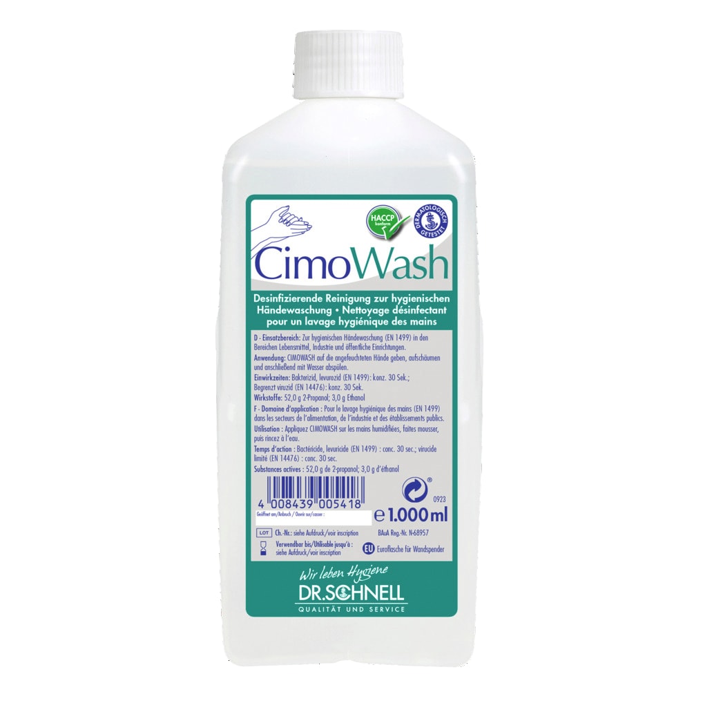 CimoWash Spenderflasche Euro, 1000 ml Bild 1