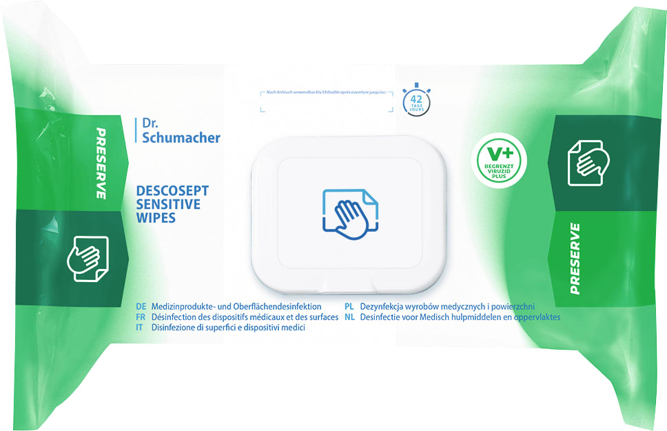 Descosept Sensitive Wipes, 60 Stück Bild 1