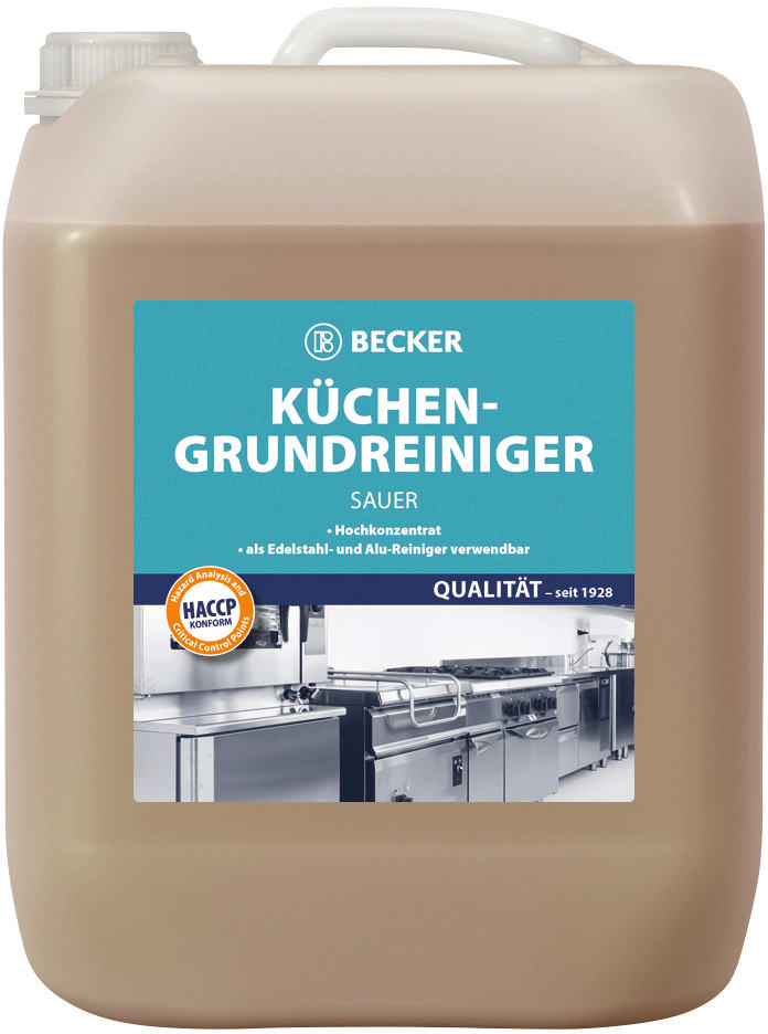 Eilfix® Küchenreiniger sauer, 1 L für Pflegeheime & Kliniken ✓ 1 L, professionell & zuverlässig ► Direkt im WiBU-Shop bestellen! Bild 1