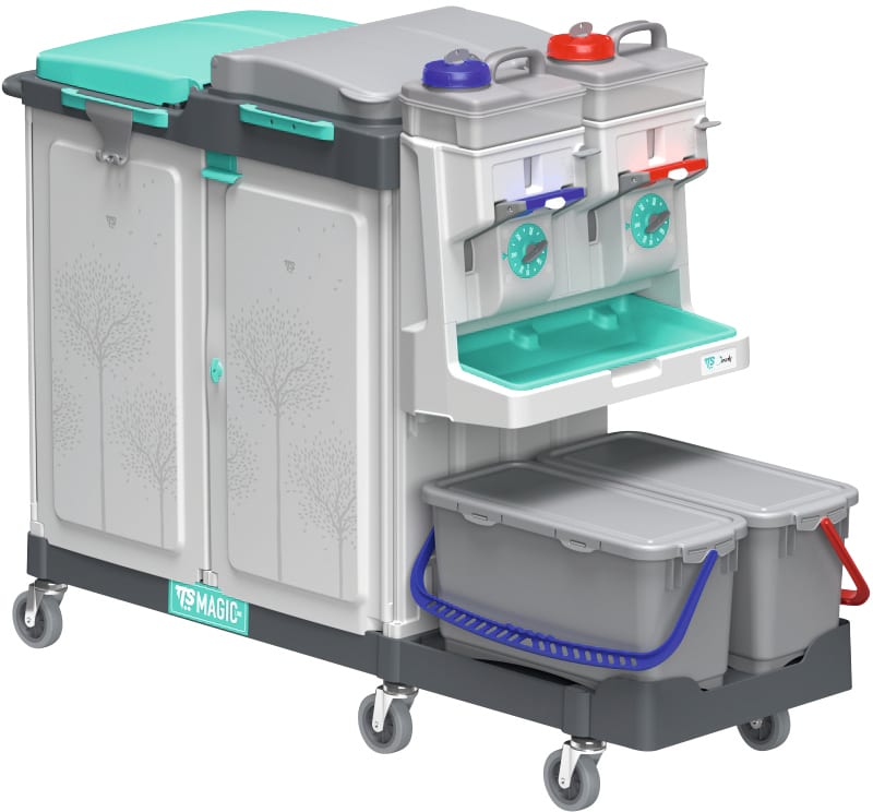TTS Reinigungswagen Magic System 810E Bild 1