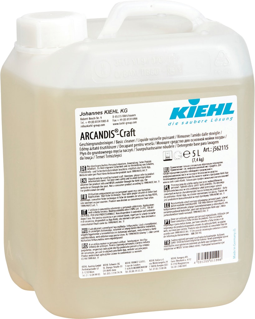Arcandis Craft, 2 x 5 L für professionellen Einsatz ✓ 5 L, 2 x 5, sofort lieferbar, günstig im WiBU-Shop ► Gleich günstig bei WiBU kaufen! Bild 1