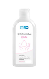 Gebrauchsfertige, alkoholische Lösung zum Auftragen auf die Hände und Unterarme zur hygienischen bzw. chirurgischen Händedesinfektion.