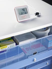 Ersatzthermometer für die Medikamentenkühlschränke DS 301 H und  DS 601 H.