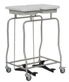 Die ausgereifte Konstruktion des Wäschesammlers schützt ihre Wände durch die Verwendung von Scharnierdeckeln vor Beschädigungen. Hinweis: Der Deckel ist nicht im Lieferumfang enthalten.