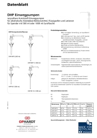 Einweg-Pumpe für Spender RX 10