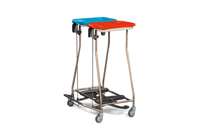 Zum Ankoppeln an Etagenwagen.