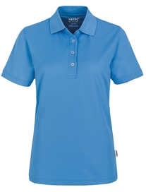 Polo-Shirt mit 4-Loch-Knopfleiste, temperaturregulierend, atmungsaktiv und Anti-Smell-Ausrüstung. 100% Polyester - 150 g/qm