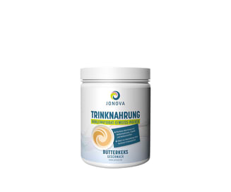 Trinknahrung für die spezielle Ernährung von untergewichtigen beziehungsweise unterernährten Senioren.