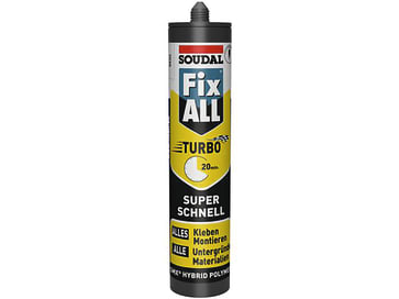 Fix ALL® Turbo wurde entwickelt für starke Klebeanwendungen, die schnell halten müssen.