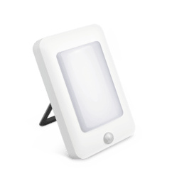 Hochwertig anmutendes, dimmbares LED Orientierungslicht mit Batterien.