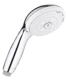 Mit 3 Strahlarten erhältlich (Grohe Rain 02, Rain, Jet), Für Durchlauferhitzer geeignet