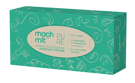 Reißfeste 4-lagige Taschentücher