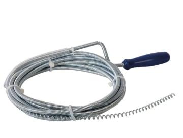 Zum Reinigen verstopfter Abwasserrohre