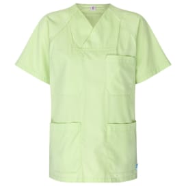 Der Kasack mit Chip aus Lyocellmischung ist pflegeleicht und formstabil.