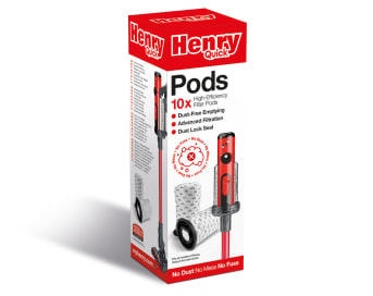 Kompakter Filterpod für Staubsauger