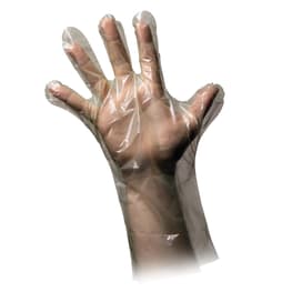 Einmal-Handschuh aus Polyethylen.