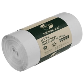 Standard Müllbeutel in weiß