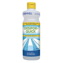 Gebrauchsfertige Flächendesinfektion für eine rückstandsfreie Schnelldesinfektion alkoholbeständiger Oberflächen.