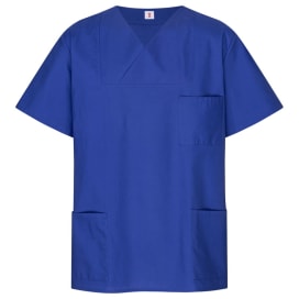 Kasack aus Mischgewebe mit drei Taschen – funktional und bequem.