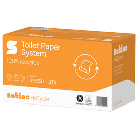 Qualitätsprodukt aus 100 % Recyclingpapier mit hoher Weiße und sehr guter Softness für angenehmen Komfort bei bester Umweltverträglichkeit.