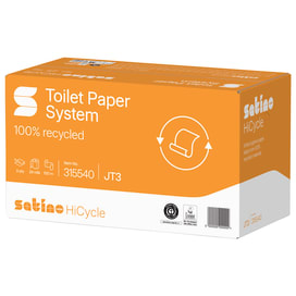 Softes Qualitätsprodukt aus 100% Recyclingpapier, welches durch hohe Saugfähigkeit und Weiße überzeugt.