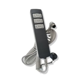 6 Tasten, Anschluss rund, 9-polig, mit Sperrfunktion