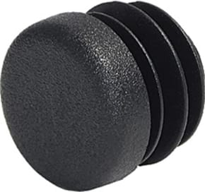 Rund, Kunststoff, schwarz