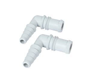 Rechtwinkliger Konnektor für Serres®-Aufnahmebehälter