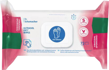 Sporizide Desinfektionstücher für invasive Medizinprodukte