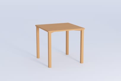 Kompakte Größe - ideal für Bewohnerzimmer. Erhältlich als 2er Set oder auch als Einzeltisch.