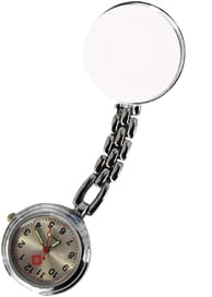 Pulsuhr mit Clip und Quarzuhrwerk