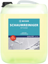 Reinigt schnell und gründlich alle fettigen, öligen Verschmutzungen und Verkrustungen von Fliesen, Arbeitsflächen und Fußböden.