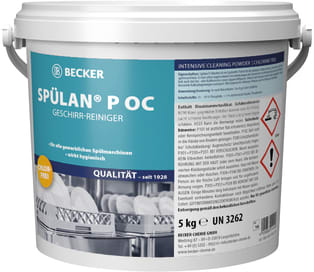 Chlorfreier Spezialreiniger mit Sauerstoffbleiche für alle gängigen Spülmaschinen sowie Gläser- und Laborspülmaschinen.