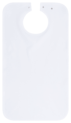 Dieser Kleiderschutz mit Druckknopfverschluss ist PU-beschichtet, wasserdicht und saugfähig. Er schützt zuverlässig vor Nässe und Schmutz. Bild 1