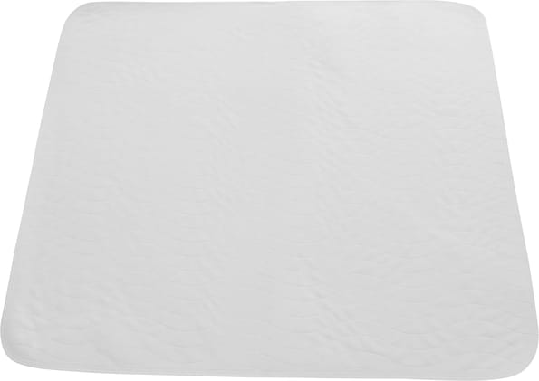 Matratzenschutz mit ca. 1.400 ml/m² Saugstärke – versteppt mit Saugvlies und laminiert mit atmungsaktivem TPU- Gewebe für zuverlässigen Nässeschutz. Bild 2