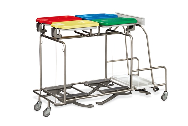 Koppelwäschesammler mit Clappy (4-fach) Bild 1