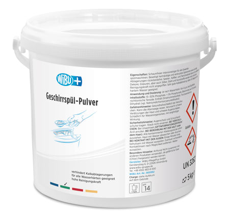 Intensivreiniger für Geschirrspülmaschinen. Beseitigt hartnäckige Rückstände und Fett. Verhindert Kalkablagerungen. Bild 1