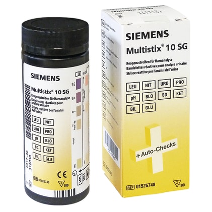 Urinteststreifen Multistix 10 SG, 100 Stück Bild 1