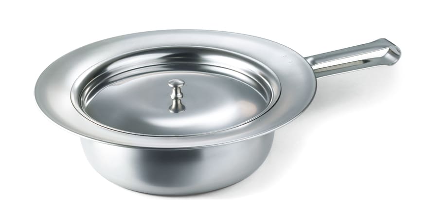 WiBUplus Steckbecken Stahl 30 cm Bild 1