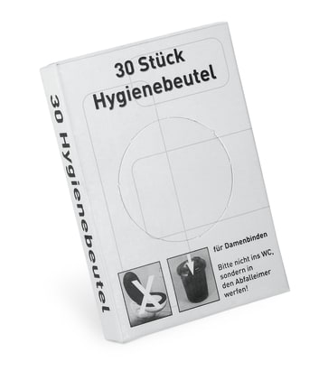 Hygienebeutel weiß Bild 1